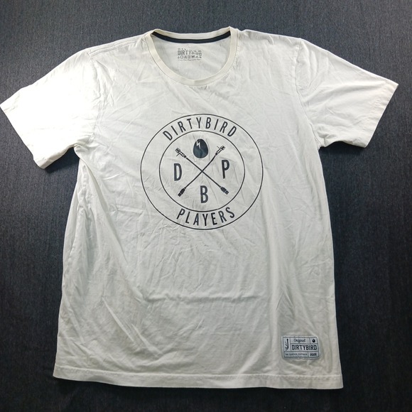 Dirtybird Other - Dirtybird Records Players DBP Graphic Tee White XL San Francisco DJ Label Shirt
